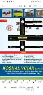 Plot for sale koshal vihar umarda