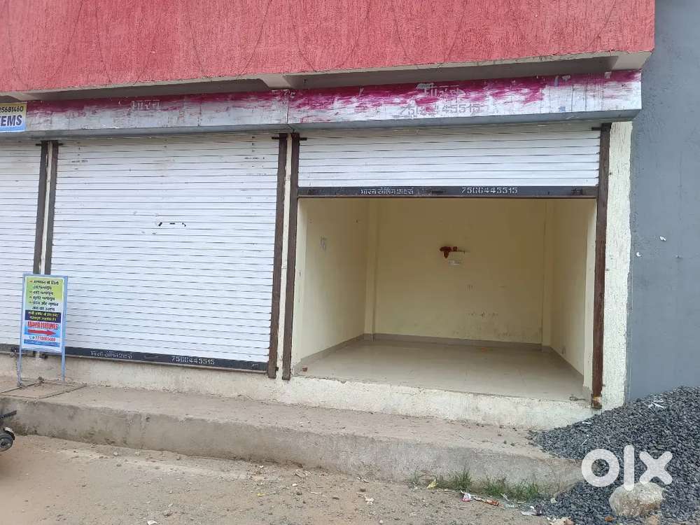 Shop rent per dena hai colony ke front road per hai kokta transport N