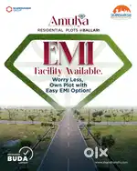 Aandral Bypass Kanekal Road 1450/- & 1350/- Per Sqft  EMI Avail