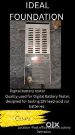 Digital battery tester