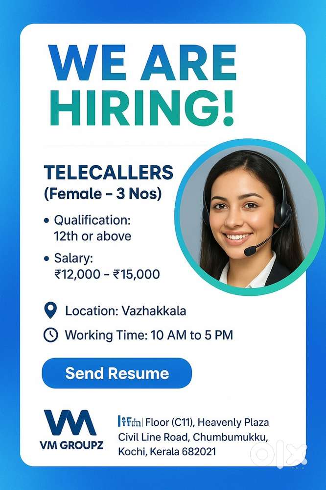 looking lady tele caller car loan sales