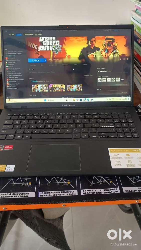ASUS Vivobook Go 15 with RGB  gaming mouse & RGB keyboard free