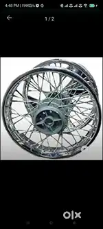 Riyal Enfield bullet 350 spoke wheels