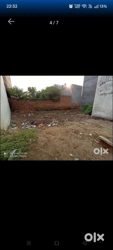2000 sq ft plot L shape east facing plot ,behind baba super mall