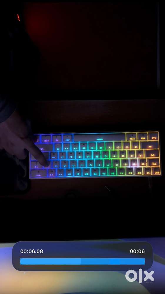 Skyloong 61 White 60% Keyboard