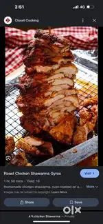 Shawarma cooking