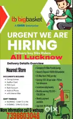 We are hiring for Grovcrey delivery Boy