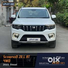 Mahindra Scorpio N Z8 Diesel AT 4WD 6 STR, 2023, Diesel