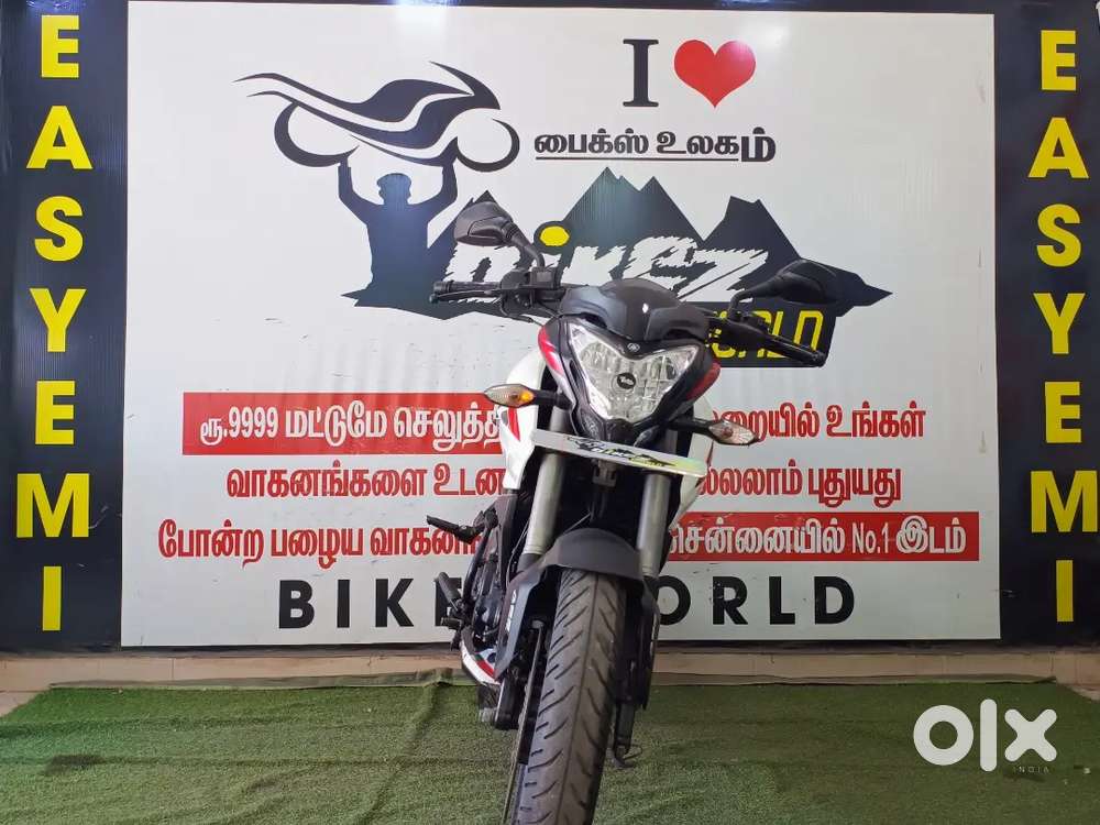 NS 160 METALLIC WHITE ~2023 MODEL GOOD CONDITION EMI EXCHANGE AVAILABL