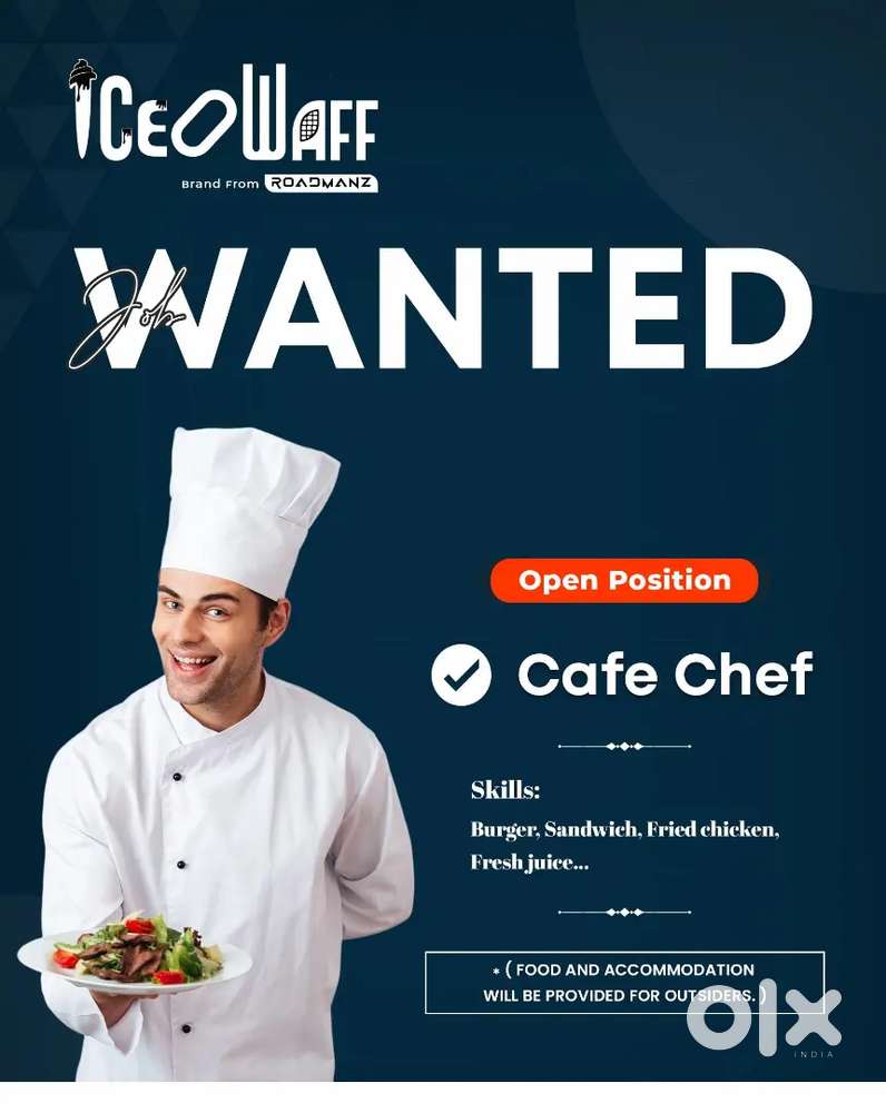 Chef for cafe