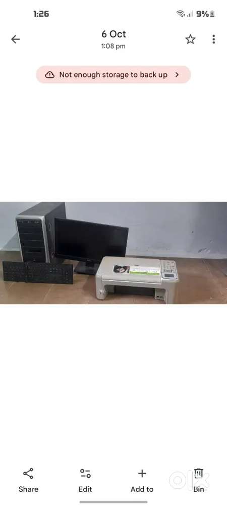 Type: Traditional desktop tower, likely a mid-tower