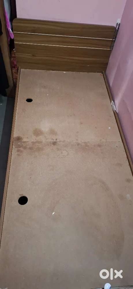 Bed with storages