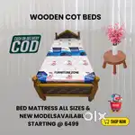 Strong Wooden Cot Bed – Affordable, Stylish, Long-Lasting