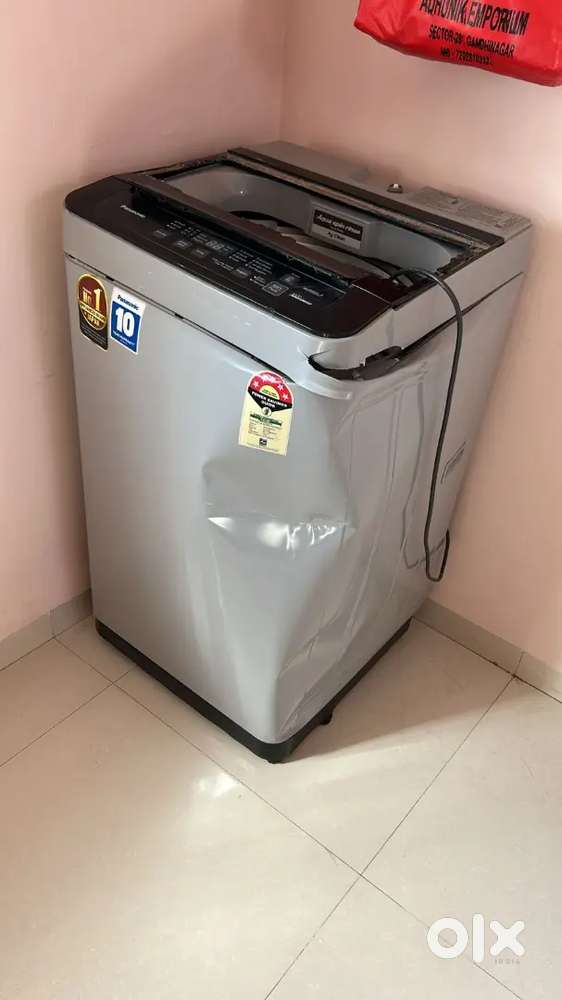 Panasonic 8 kg Fully Automatic Top Load Washing Machine Used 3 Years
