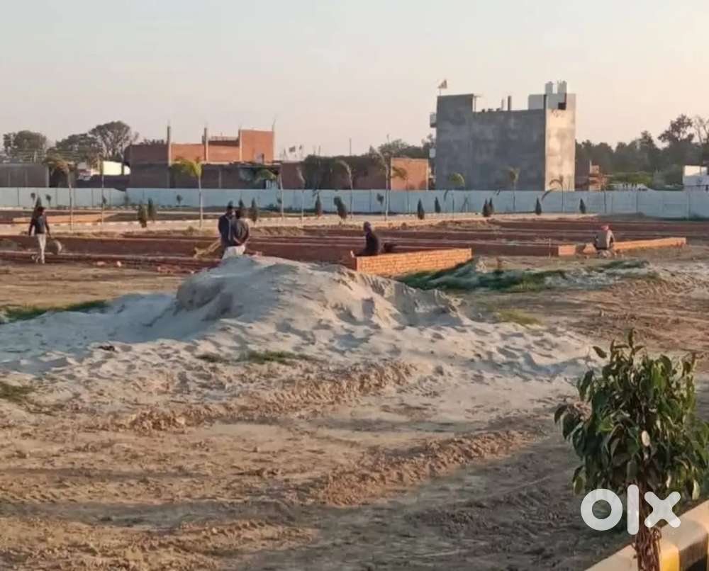 गोसाईगंज मे नगर पंचायत अप्रूव्ड प्लॉट ले बैंक लोन तुरंत कब्जा के साथ