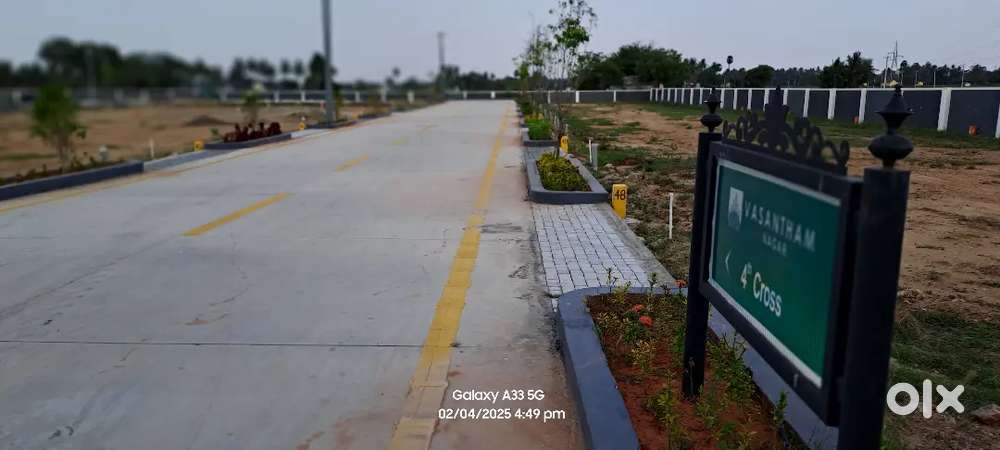 ALLITHURAI - ON ROAD PROJECT - Gatted Community - Panjapur RING ROAD