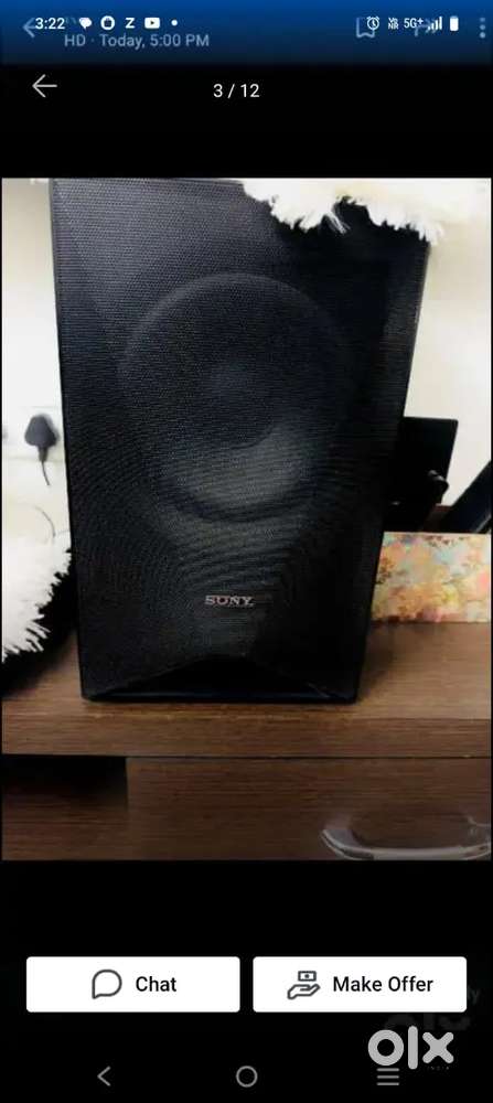 Sony home theatre Blu Ray 5 + 1