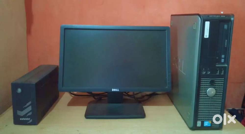 Dell CPU & Monitor with Free UPS For Sale