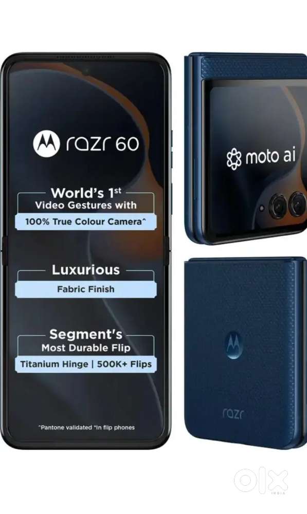 Razr 60 8GB RAM 256 GB Storage