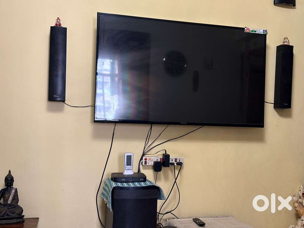 Panasonic 49.5 inch led with home theatre