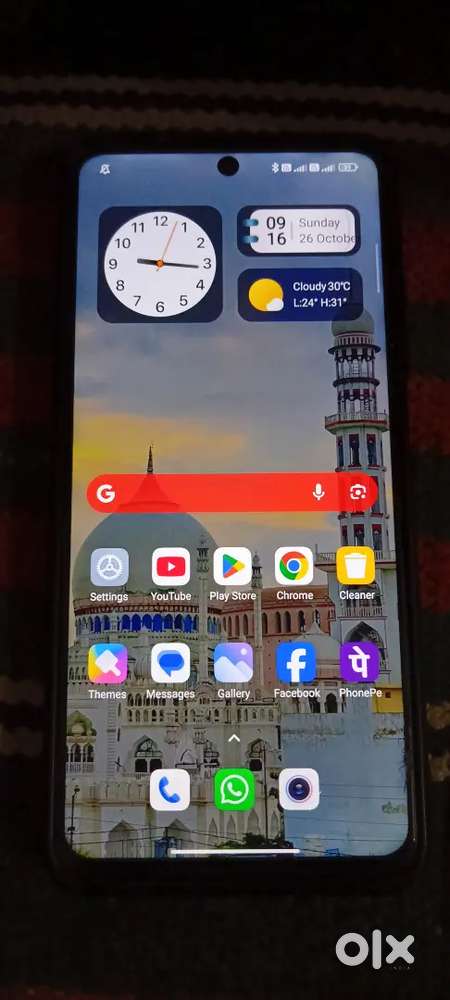 Mi 10i no problem no display damege with charger with bill no box