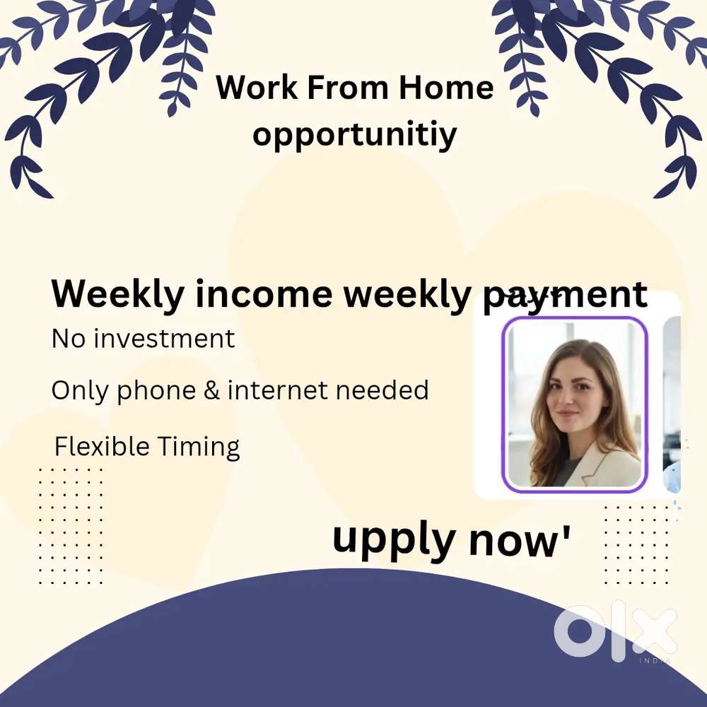 Work from Home opportunity