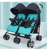 Twin Baby Pram / Stroller (Less than 1 month used)