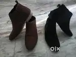Chelsea boots Black and brown