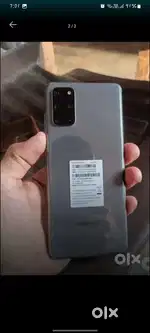 Samsung s20plus 3 line hai baking phone open nahi hai fresh hai .4g