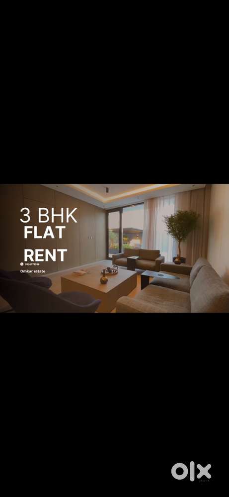 3 bhk flat for rent