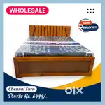 Wooden Cot , Bed , Single , Double , Queen , King size @ New 645ER
