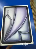 Apple ipad air 6 11inch M2 chip 128gb like new woth box acc.
