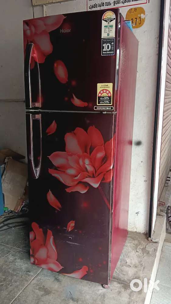 Haier double door fridge