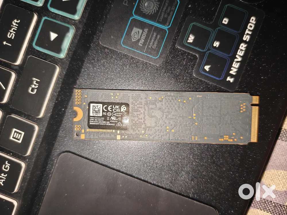 Micron 1 tb nvMe SSD