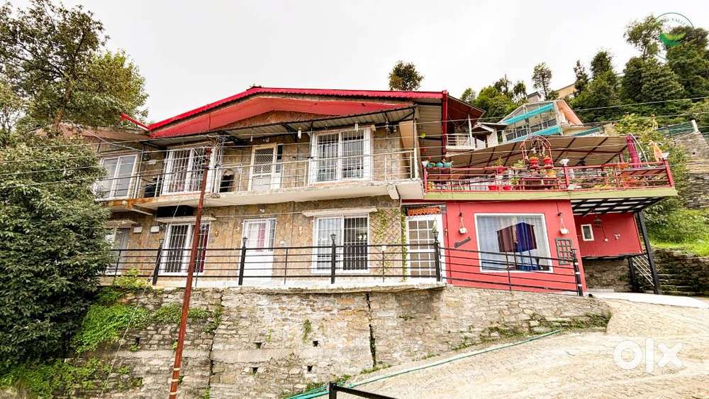 winter snowfall make it 1BHK fully furnished flat nainital MUKTESHWAR