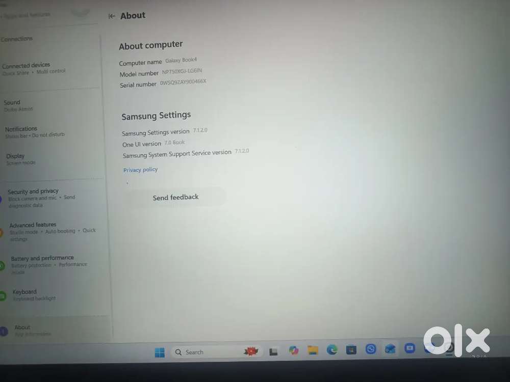Samsung galaxy book 4