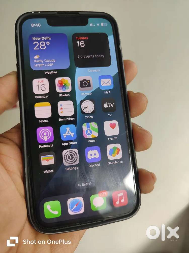 13 mini 512.  96% battery