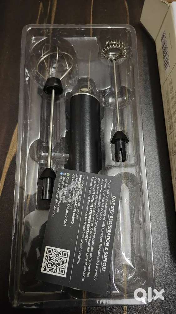 Amazing coffee frother and mixer battery One for hot and cold coffee