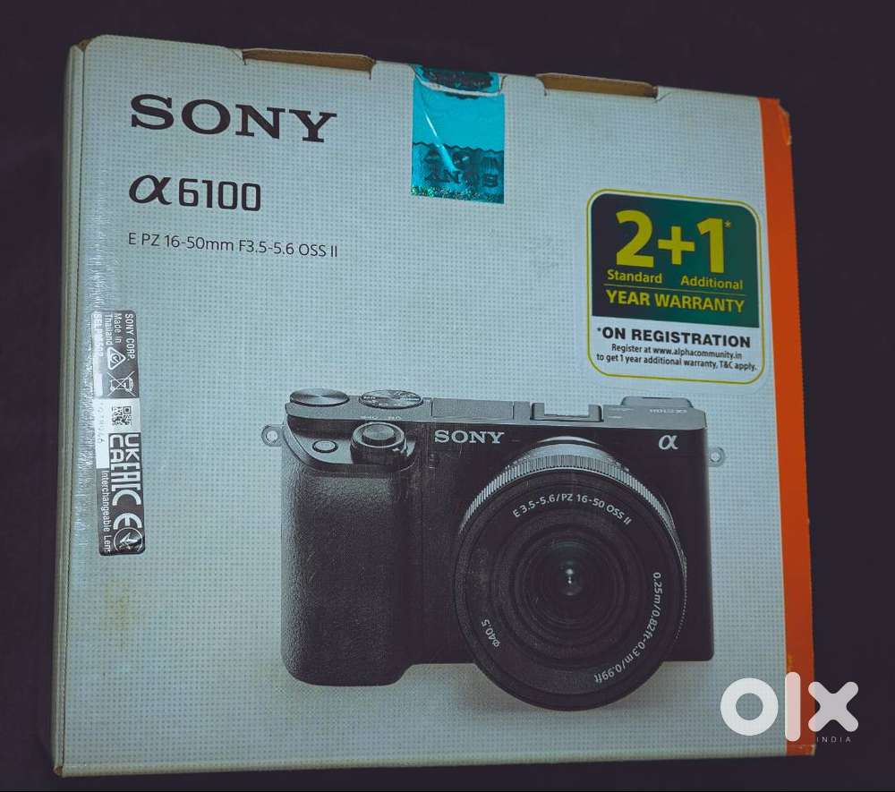 SONY Alpha ILCE-6100L APS-C Mirrorless Camera with 16-50 mm Sony lens