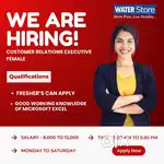 Wanted Customer Relations Executive (Female)