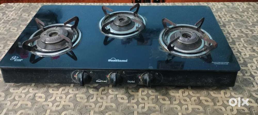 Gas Stove with 3 burner