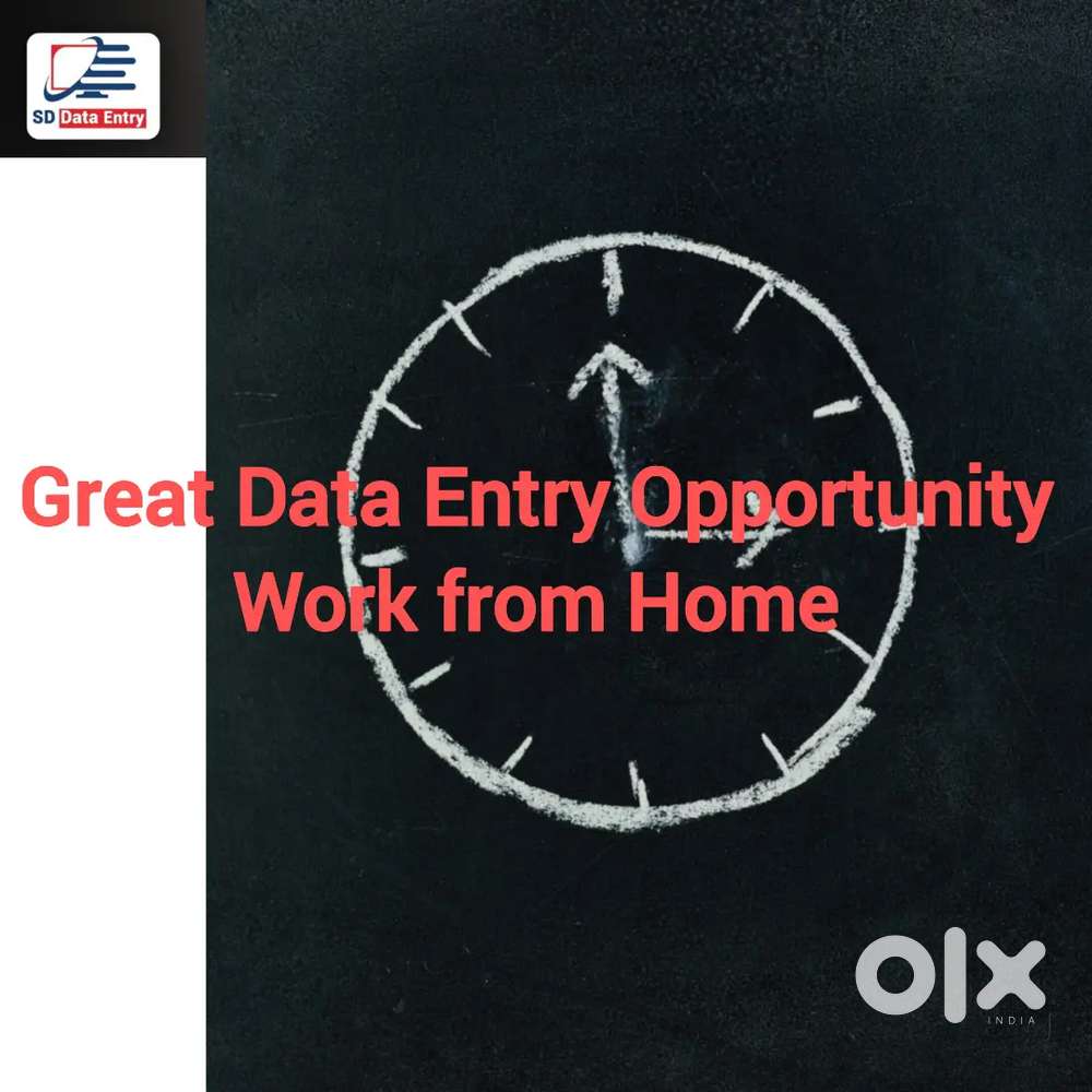 Good opportunity to work from Anywhere Data Entry