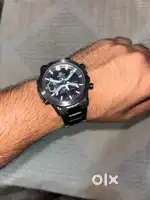 Casio Edifice Black-Gray Analog-Digital Dial Watch
