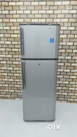silver colour 260+Ltrs double door refrigerator