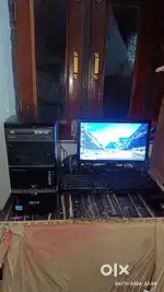 Acer power series' i3. 4GB Ram ,1 TB hard disk, CPU, monitor,ups