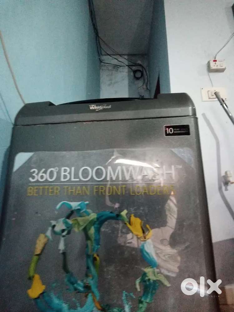 Washing machine whirlpool 360* bloomwash