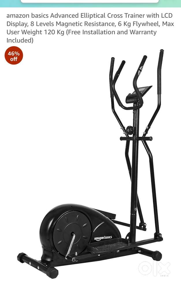 Cross Trainer with LCD Display