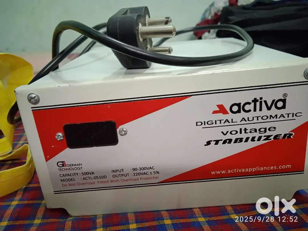 Activa voltage stabiliser,