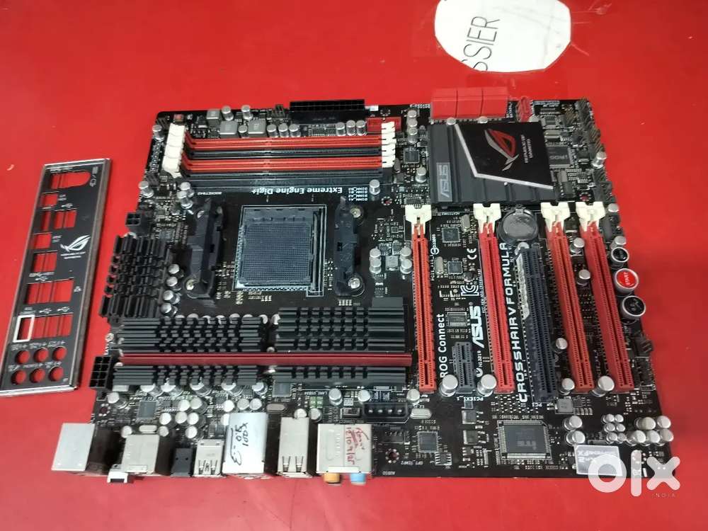 Asus crosshair V formula motherboard perfect working and new looking