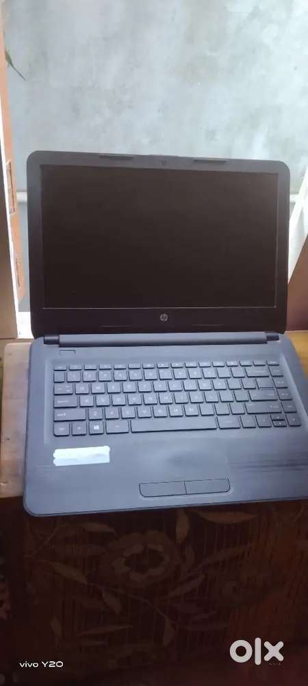 HP laptop with charger